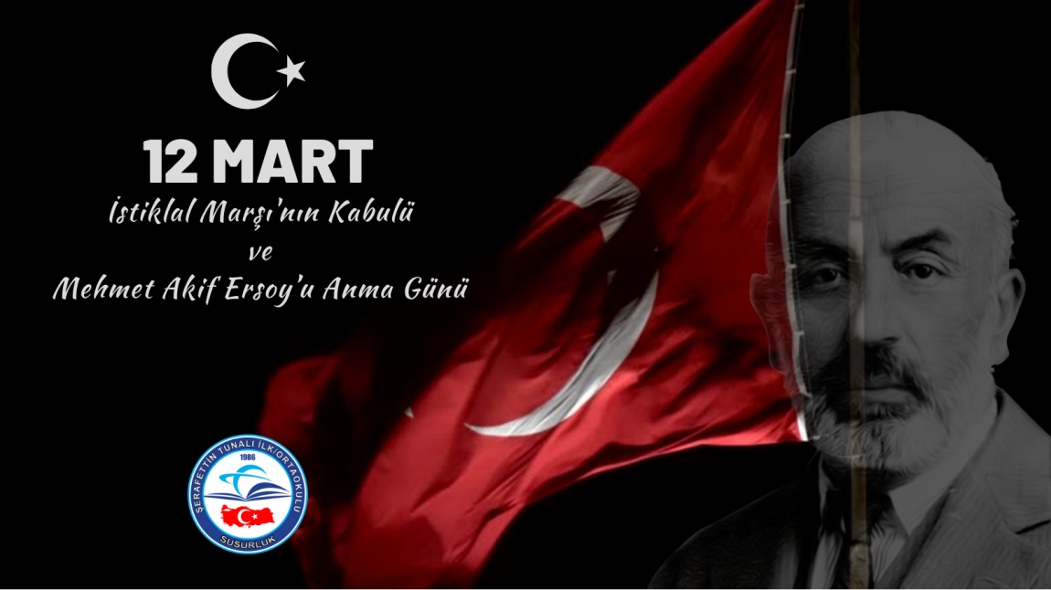 İstiklal Marşı'nın Kabulu ve Mehmet Akif Ersoy'u Anma İlçe Programı Okulumuzda Yapıldı.